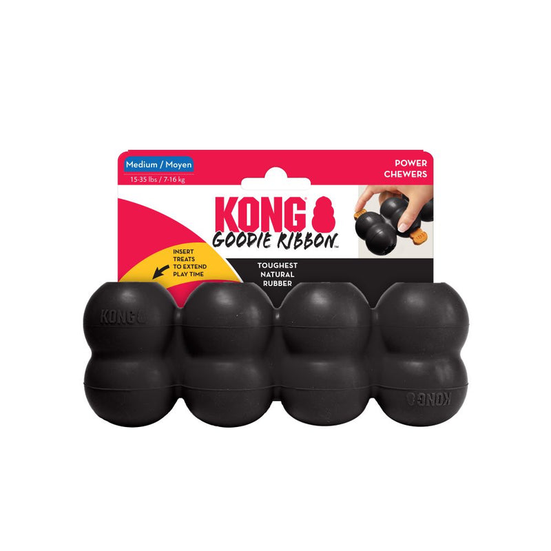 קונג ריבון - צעצוע חזק במיוחד למילוי בחטיפים וממרחים לתעסוקה ארוכה במיוחד