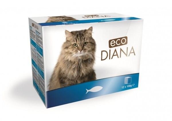 Diana פאוץ׳ נוזלי עם נתחים לחתול - 100 גרם