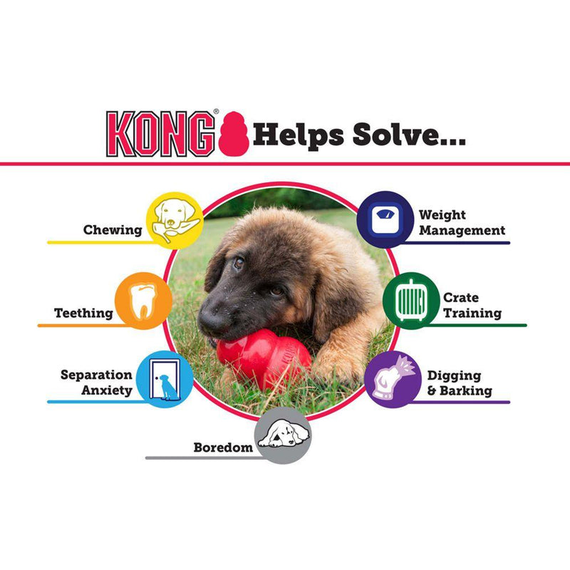 Kong משחקים לכלב קונג קלאסיק - צעצוע נשיכה עמיד