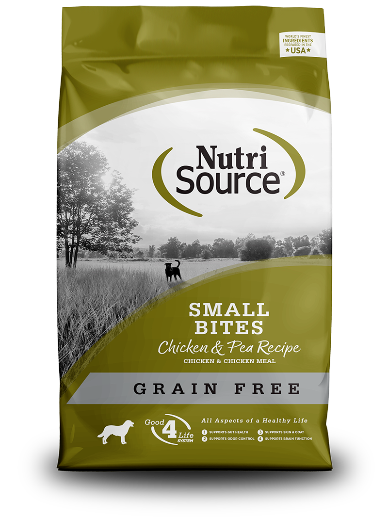 Nutri Source נוטרי סורס - עוף ללא דגנים - לכלבים בכל גיל מגזע קטן