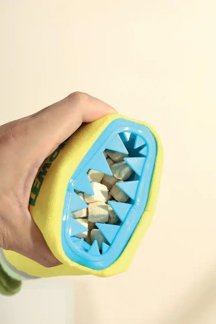 בובת ארנב לימון עם פתח להחבאת חטיפים M-PETS
