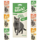 10 יחידות סטיקס לחתול מילקי ווי שלושה טעמים 15 ג'