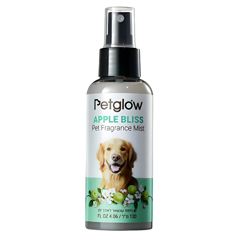 בושם לכלבים פט גלואו בניחוח תפוח 120 מ"ל PetGlow