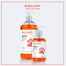 2 יחידות שמן סלמון בריליאנט לכלבים וחתולים 300 מ"ל Brilliant