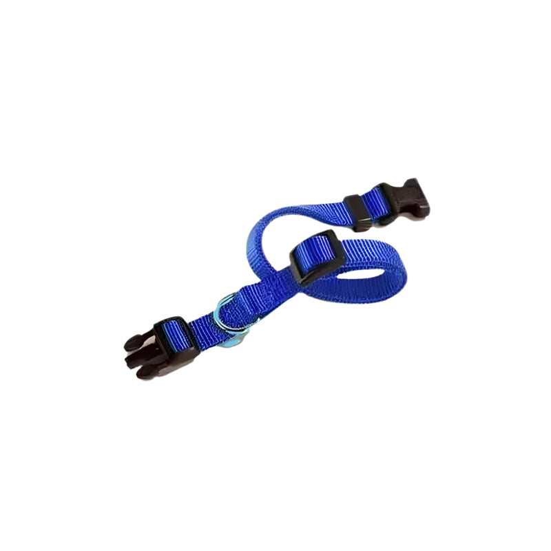 קולר לכלב בד כחול 4 מידות Camon