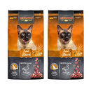 2 שקי לאונרדו ברווז יורינרי מזון לחתול בוגר 15 ק"ג (סה"כ 30 ק"ג)