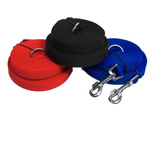 רצועת אילוף וגישוש לכלב 10 M מפוצלת (4M + 6M)