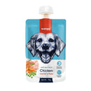 5 יחידות וונפי מחית לכלב בטעמים שונים 90 גרם WANPY