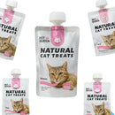 10 יחידות פט קווין מחית מזון רטוב לחתול- מיקס טעמים 85 גרם