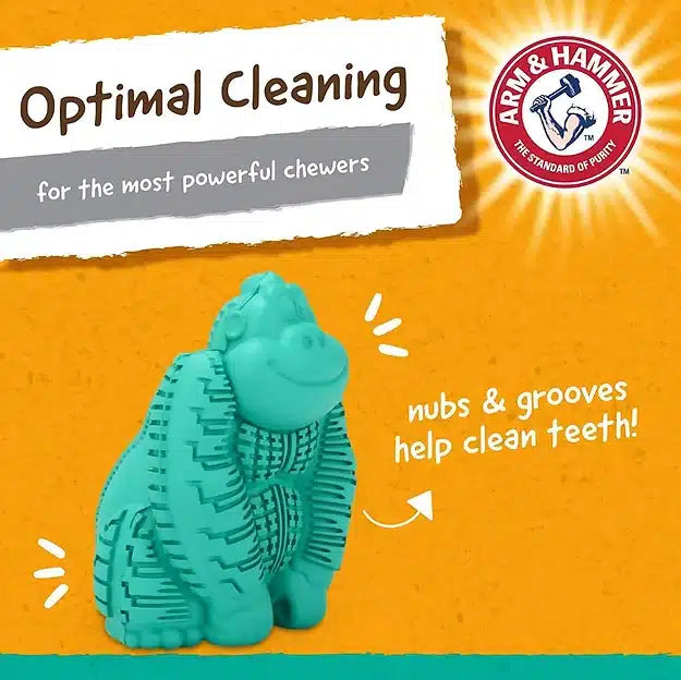 ARM & HAMMER צעצוע גורילה דנטלי לכלבים גדולים