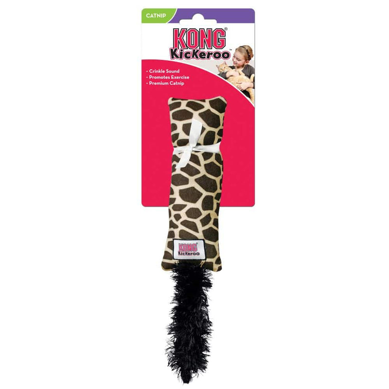 KONG® קיקורו מנומר בובת משחק לחתול