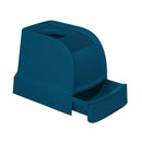 שירותים לחתול עם מגירה וכניסה עליונה – פרידה כחול IMAC