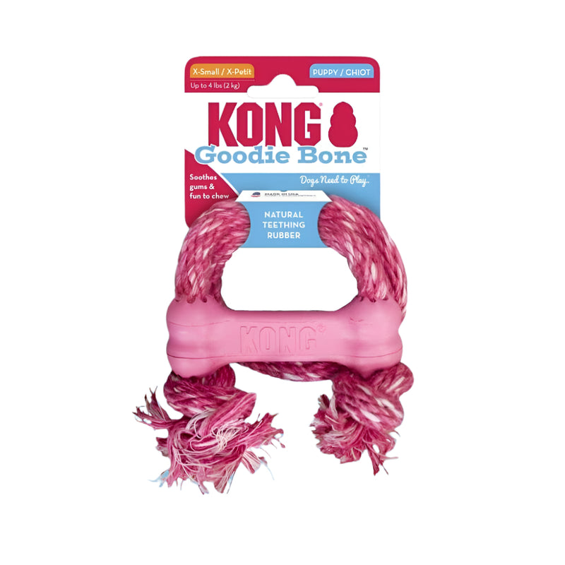 קונג גודי בון פאפי עם חבל דנטלי ®KONG