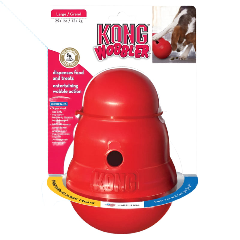 קונג וובלר S משחק חשיבה מתגמל KONG® Wobbler