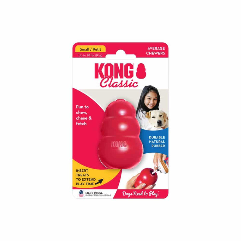 קונג קלאסי קטן אדום S KONG