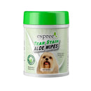 אספריי מגבוני אלוורה לניקוי עיניים לכלב 60 יח' espree