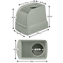 שירותים לחתול עם מגירה וכניסה עליונה – פרידה כחול IMAC