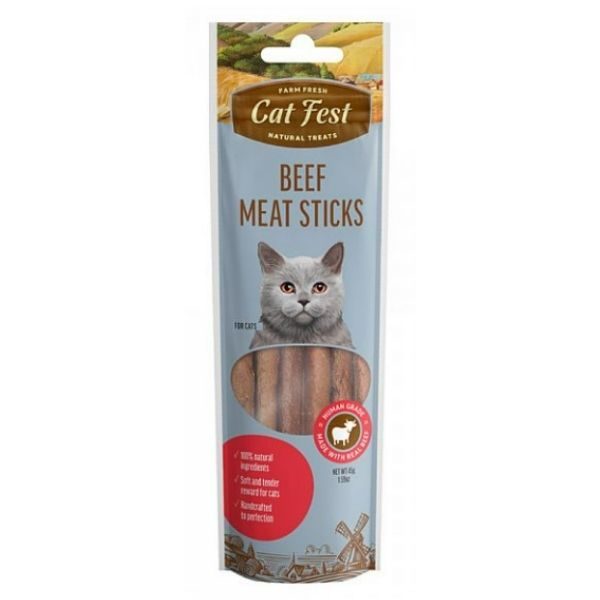 קט פסט - מקלוני בשר עסיסיים לחתול - 45 גרם