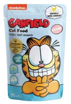 גארפילד - פאוץ' ג׳לי לחתולים - מזון מלא ללא דגנים - 85 גרם