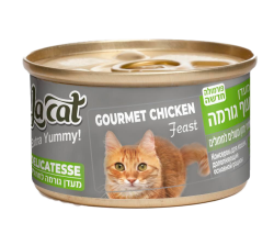לה קט דליקטס - מעדן מזון רטוב במגוון טעמים לחתולים - 85 גרם