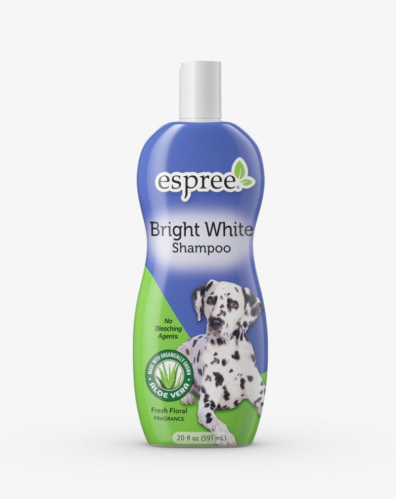 Espree טיפוח לכלב 591 מ״ל אספרי - שמפו ייעודי לפרווה לבנה מבריקה ובוהקת - לכלב