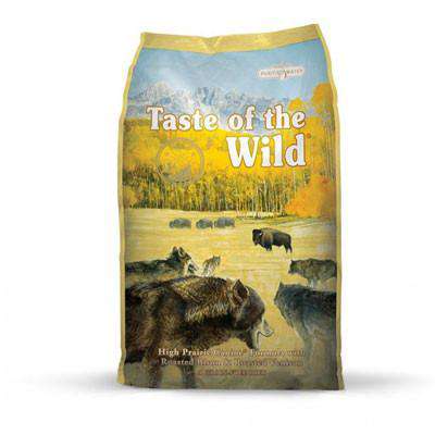 Taste of the Wild 12.2 ק״ג טייסט אוף דה ווילד - ביזון וצבי צלוי - לכלבים בוגרים