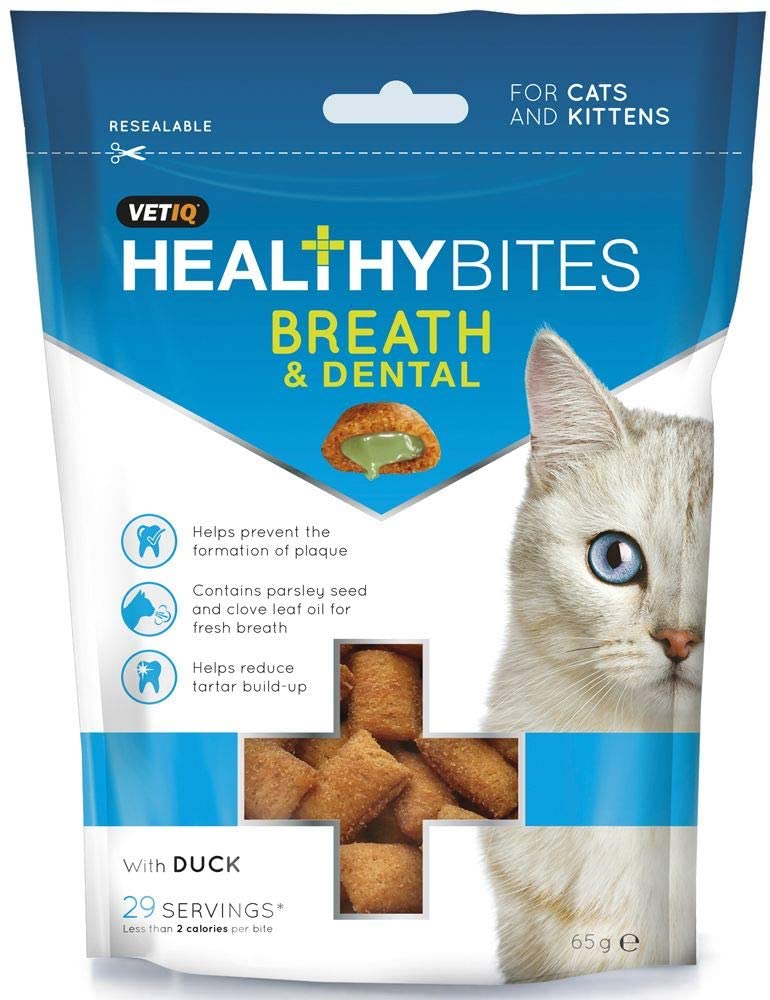 VetIQ Healthy Bites - חטיף בריאות דנטלי להפחתת פלאק וריח פה